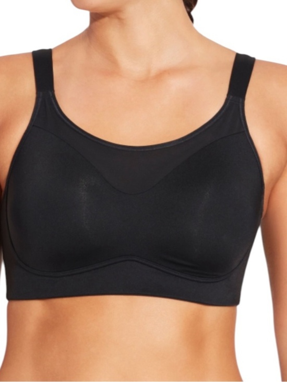 CALIA Made to Move Double Strap Sports Bra Pure Black XXL